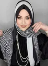 J5486 BSY Korean printed hijab